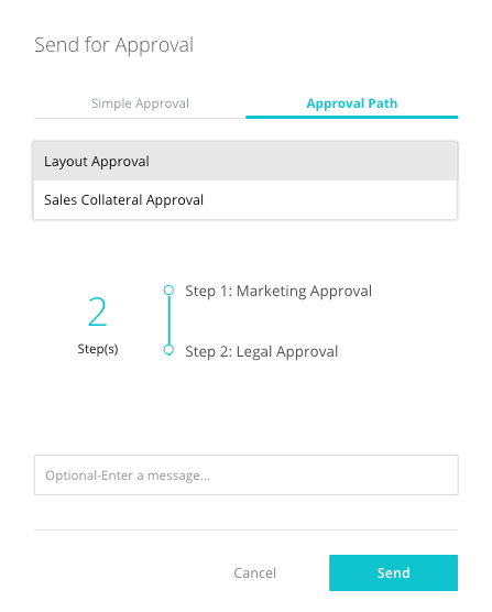 Build an approval path