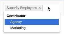 Selecting a group