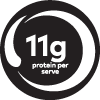 11g protein per serve 11g protein per serve
