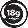 18g protein per serve 18g protein per serve